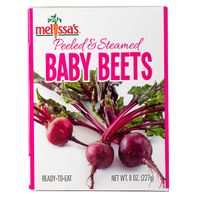 Betteraves bébés pelées et cuites à la vapeur de Melissa