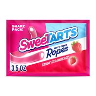 Bonbons SweeTARTS Ropes - Fraise Acidulée Douce et Chewy