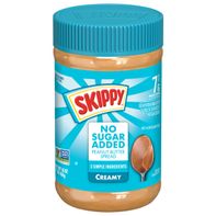 SKIPPY No Sugar Added Creamy Peanut Butter Spread