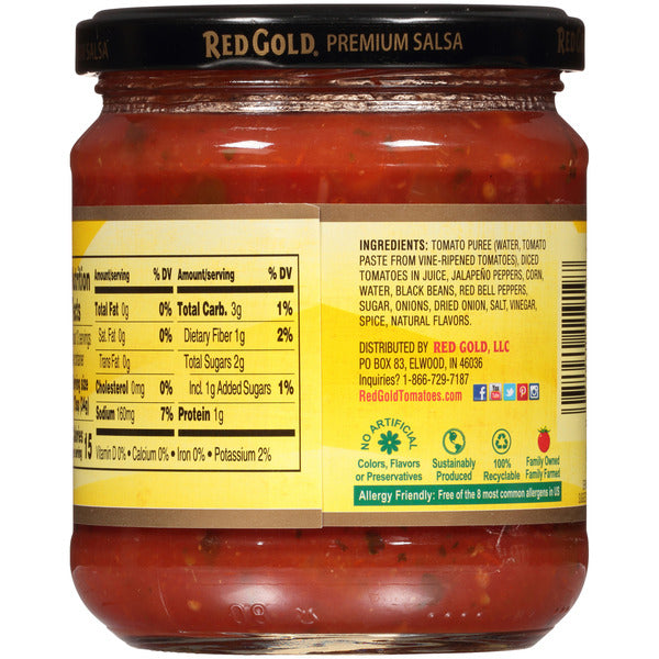Red Gold Black Bean & Corn Salsa