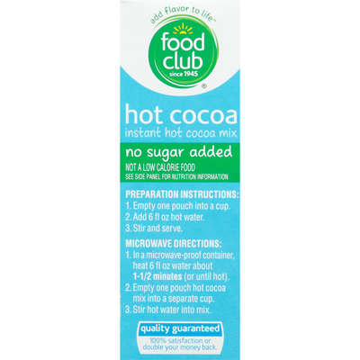 Food Club Instant Hot Cocoa Mix