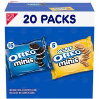 Paquete de Galletas Sandwich Oreo Mini Mix