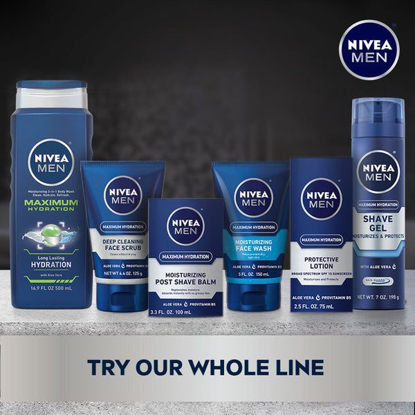 Gel de Afeitar NIVEA Men Maximum Hydration