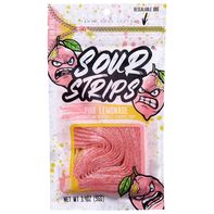 Sour Strips Pink Lemonade Candy