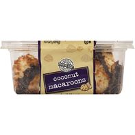 Two Bite Chocolate Dipped Coconut Macaroon