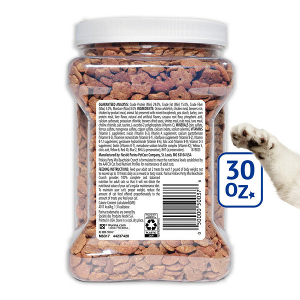 Purina Friskies Party Mix Beachside Crunch Friandises pour Chats
