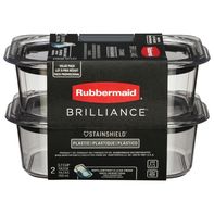 Contenants de stockage alimentaire Rubbermaid StainShield, 3,2 tasses