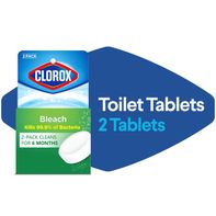 Clorox Ultra Clean Toilet Tablets with Bleach