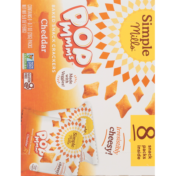 Crackers au cheddar Simple Mills - Perfection cuite