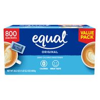 Edulcorante Equal, Cero Calorías