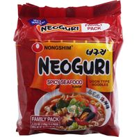 Fideos Udon Picantes de Mariscos Nongshim