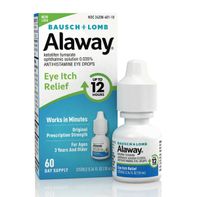 Gotas para los ojos antihistamínicas Bausch & Lomb