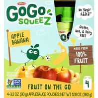 GoGo Squeez Puré de Manzana para Llevar - Manzana Plátano