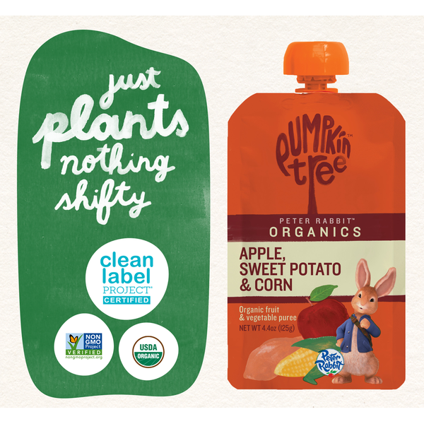 Organic Pumpkin Tree Fruit & Vegetable Puree