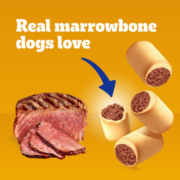 Galletas para Perros Pedigree Mini MarroBone con Sabor a Carne de Res Real