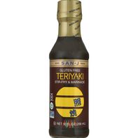 San-J Teriyaki sin Gluten para Saltear y Marinar