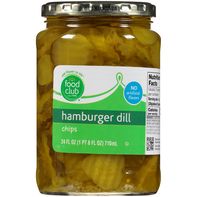 Food Club Hamburguesas Pepinillos en Vinagre