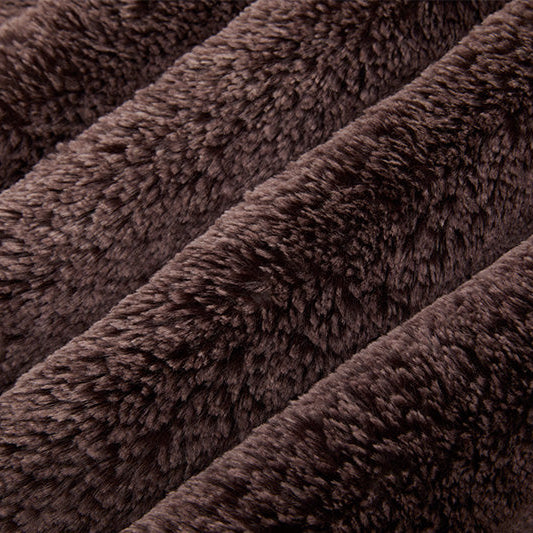 Tissu Luxe Cuddle Arctic Fox Raisin Rhum - 58"/60" par yard