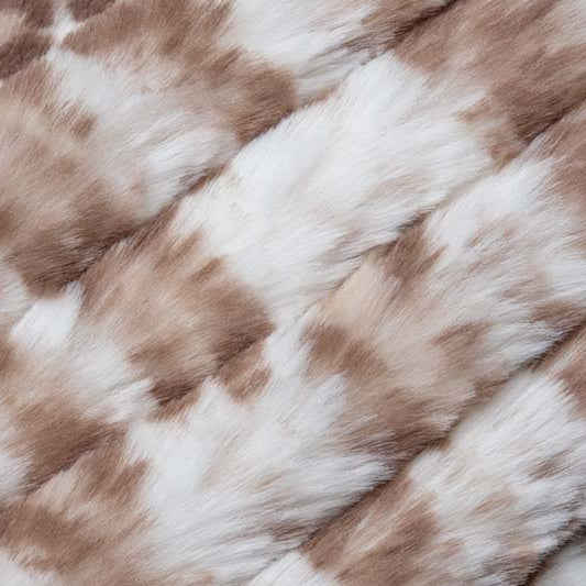 Cocoa Luxe Cuddle Bunny Leo Fabric - 58"/60" per yard