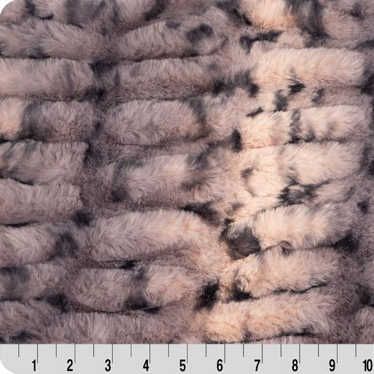 Tela Luxe Cuddle Milan Lynx por Yarda