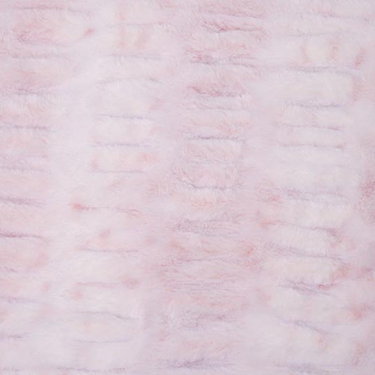 Tissu Rosewater Luxe Cuddle Milan Lynx au mètre