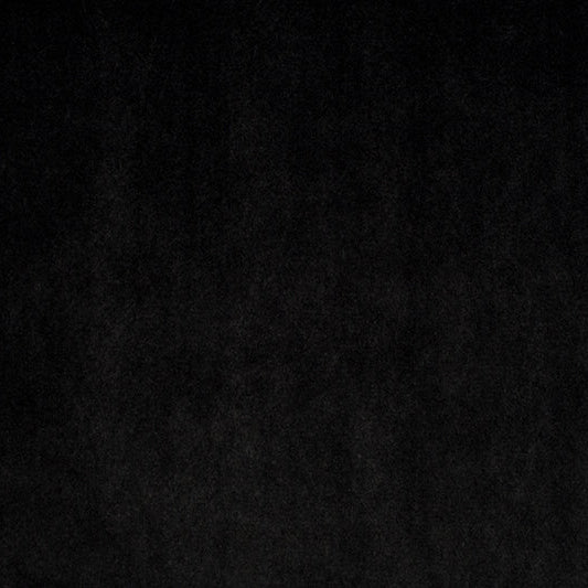 Luxe Cuddle Velvet Black Fabric - 58"/60" per Yard