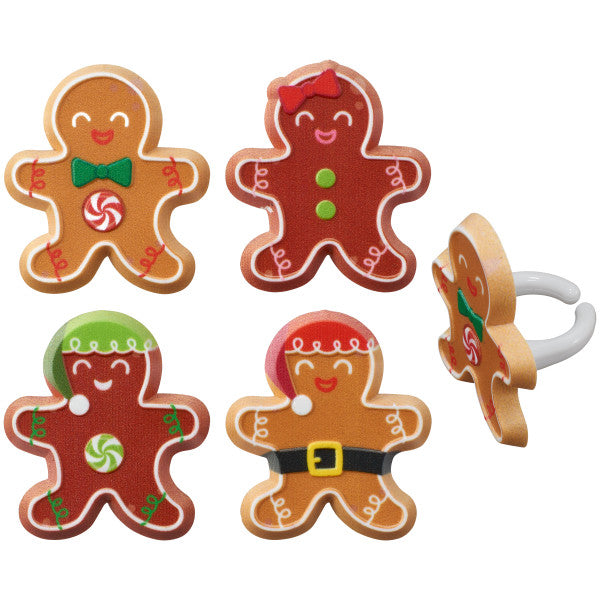 Anillos de Cupcake de Amigos de Jengibre