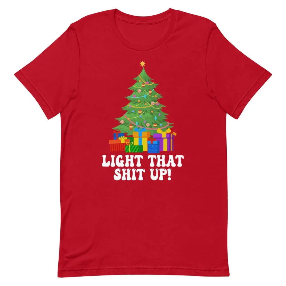 Camiseta "Ilumina ese árbol de Navidad"