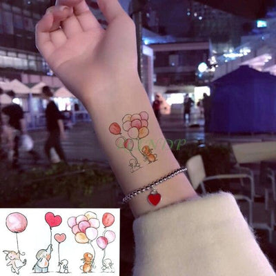 Vibrant Lion King Temporary Tattoos - Waterproof & Stylish for All - Korvel