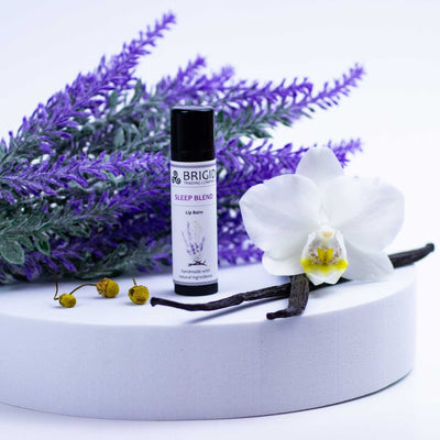 Calming Sleep Blend Lip Balm - Lavender, Chamomile & Vanilla - Korvel