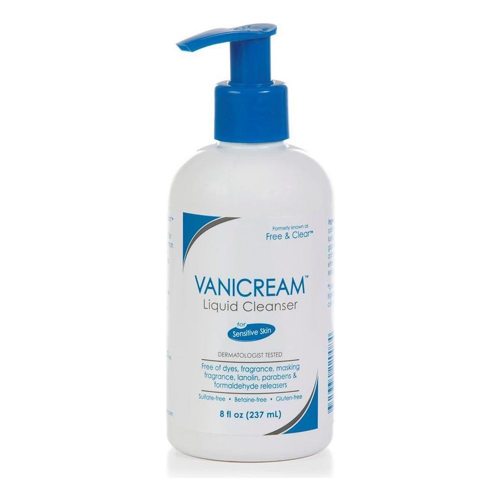 Nettoyant Liquide Vanicream Free & Clear pour Peau Sensible 237ML