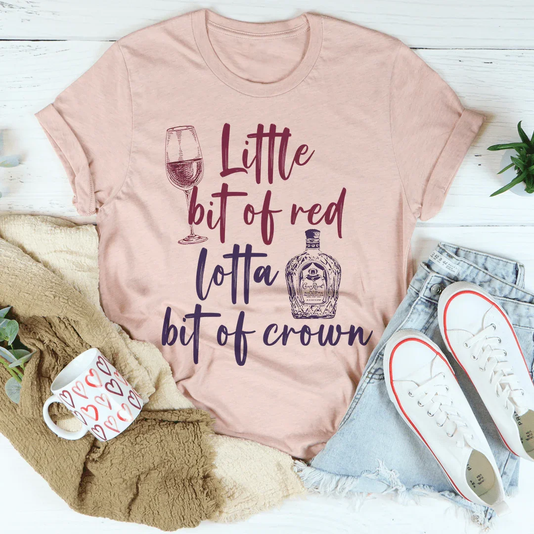 Un poco de camiseta roja