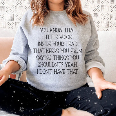 Sudadera Little Voice