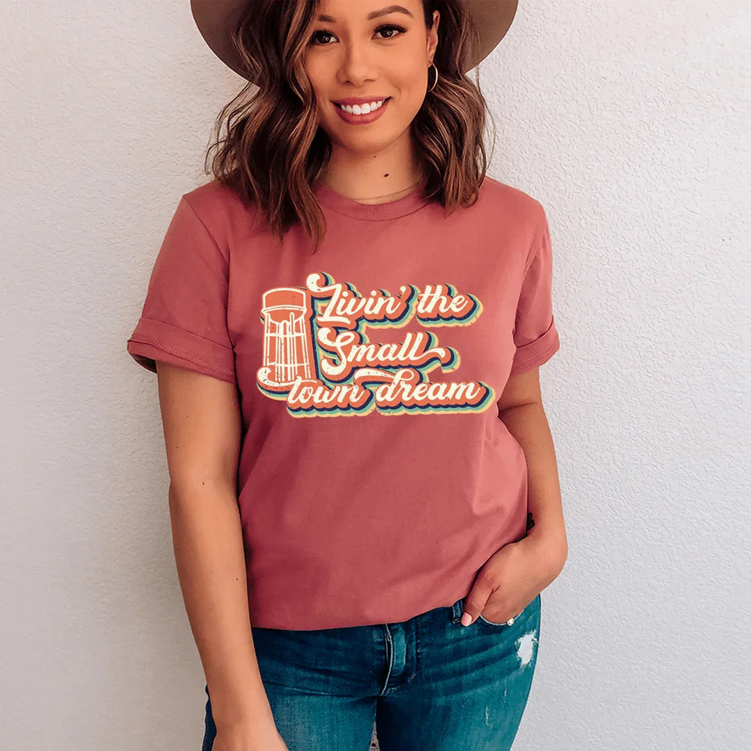 Livin' The Small Town Dream Tee - Korvel