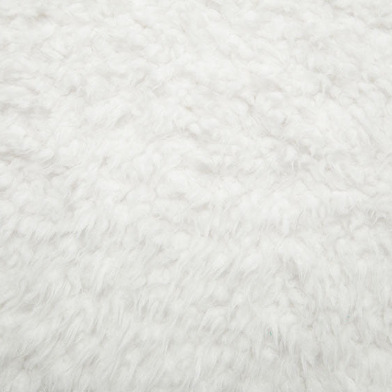 Luxe Cuddle Llama White Fabric - Soft and Versatile