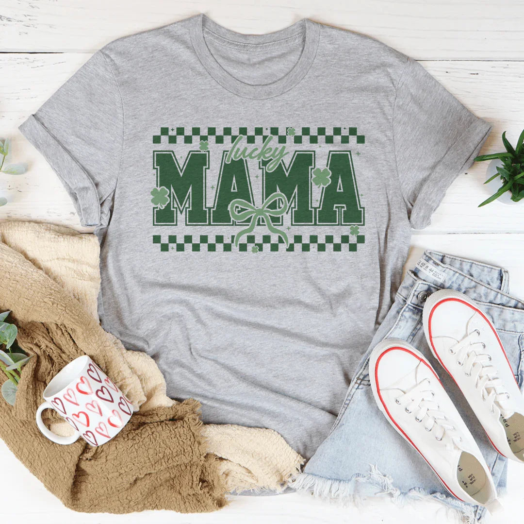 Lucky Mama Tee - Women's Statement T-Shirt