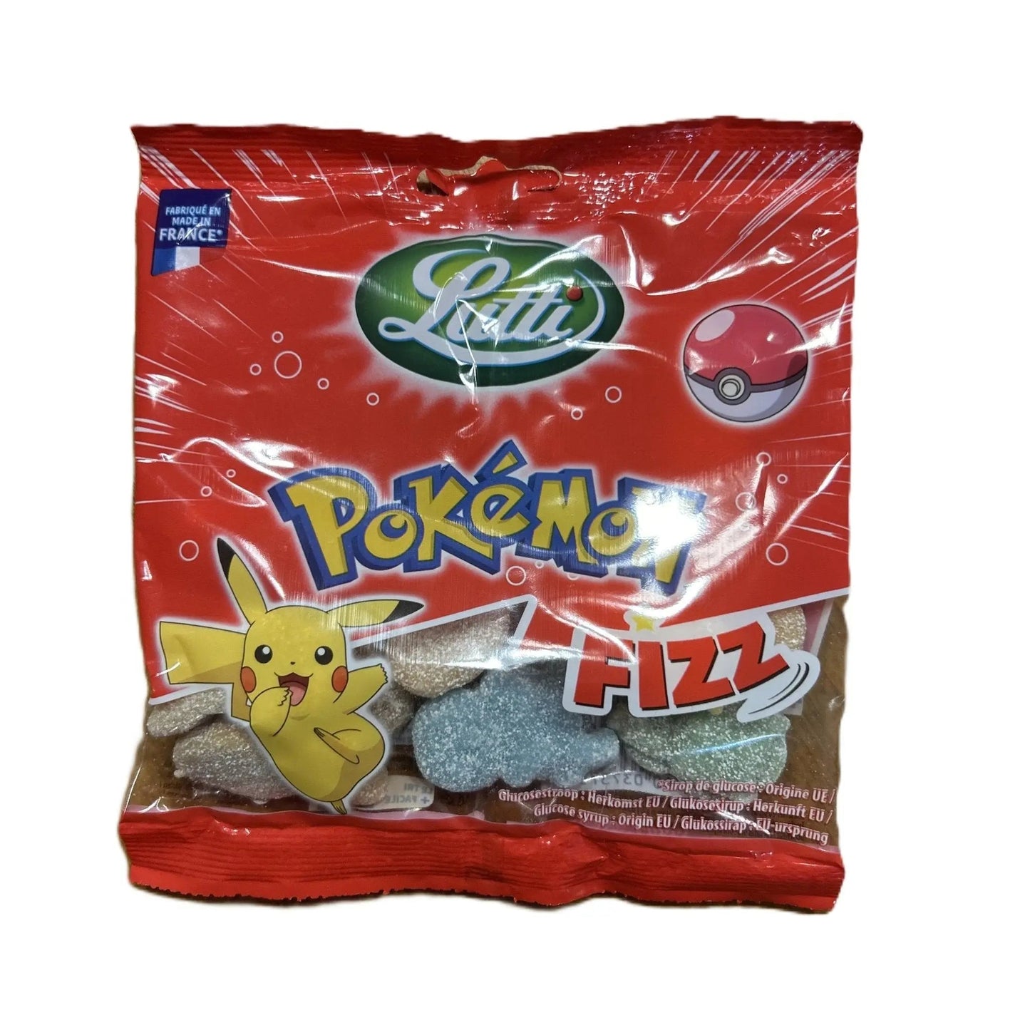 Lutti Pokémon Fizz – Bonbons pétillants et moelleux 70g