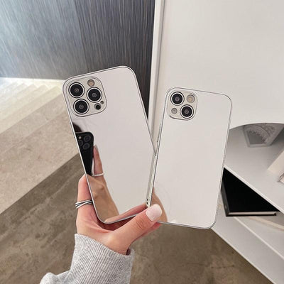 Luxury Clear Back Mirror Protective Case for iPhone