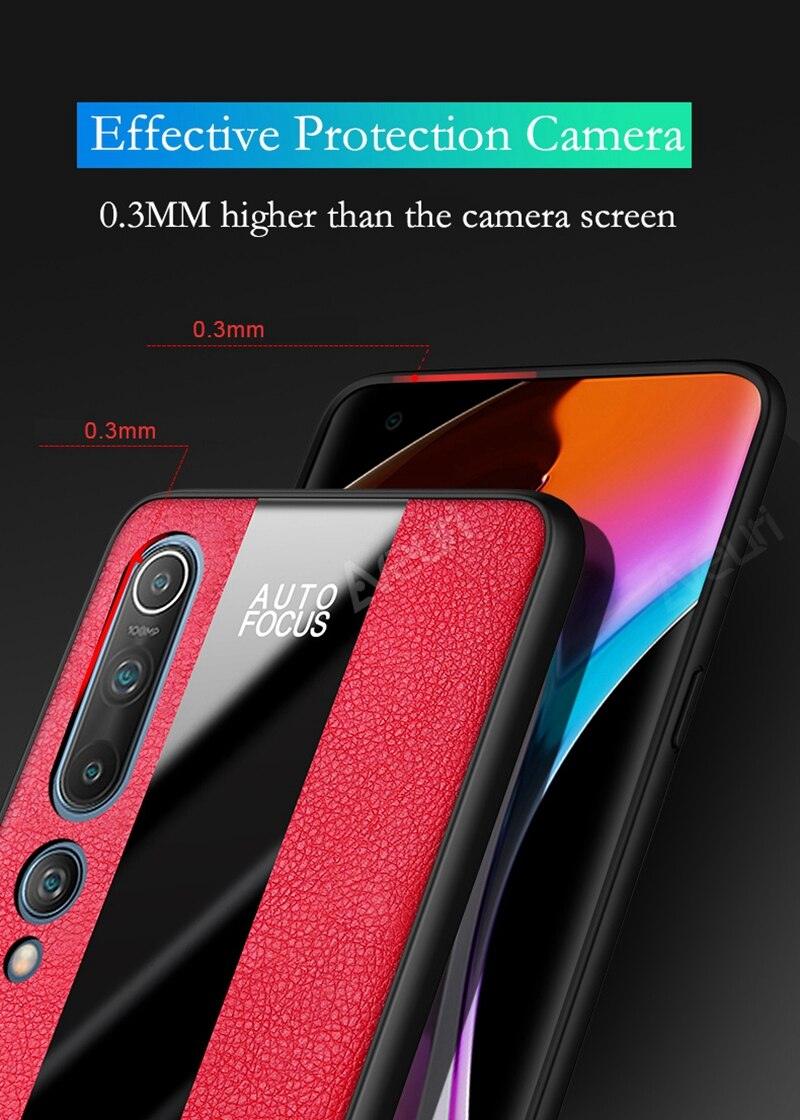 Luxury Leather Phone Case for Xiaomi Mi Series