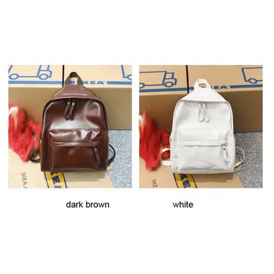 Luxury Modern Women's Leather Backpack - Stylish & Spacious