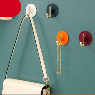 Premium Self-Adhesive Wall Hooks for Home Organization