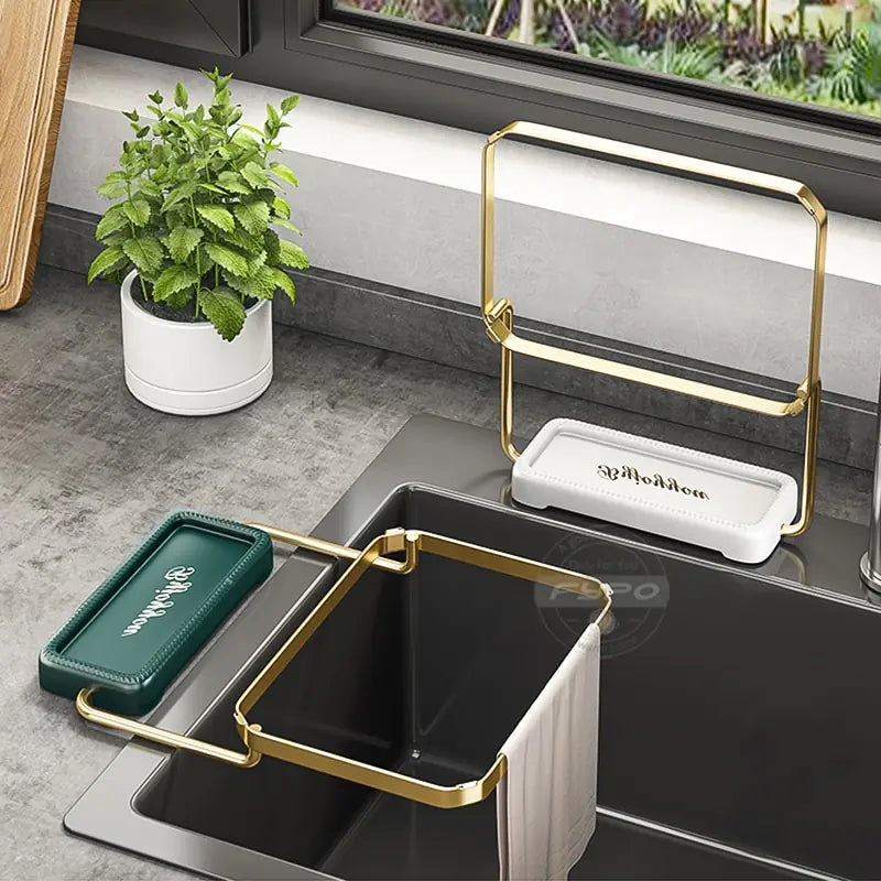 Soporte Plegable para Filtro de Fregadero de Cocina
