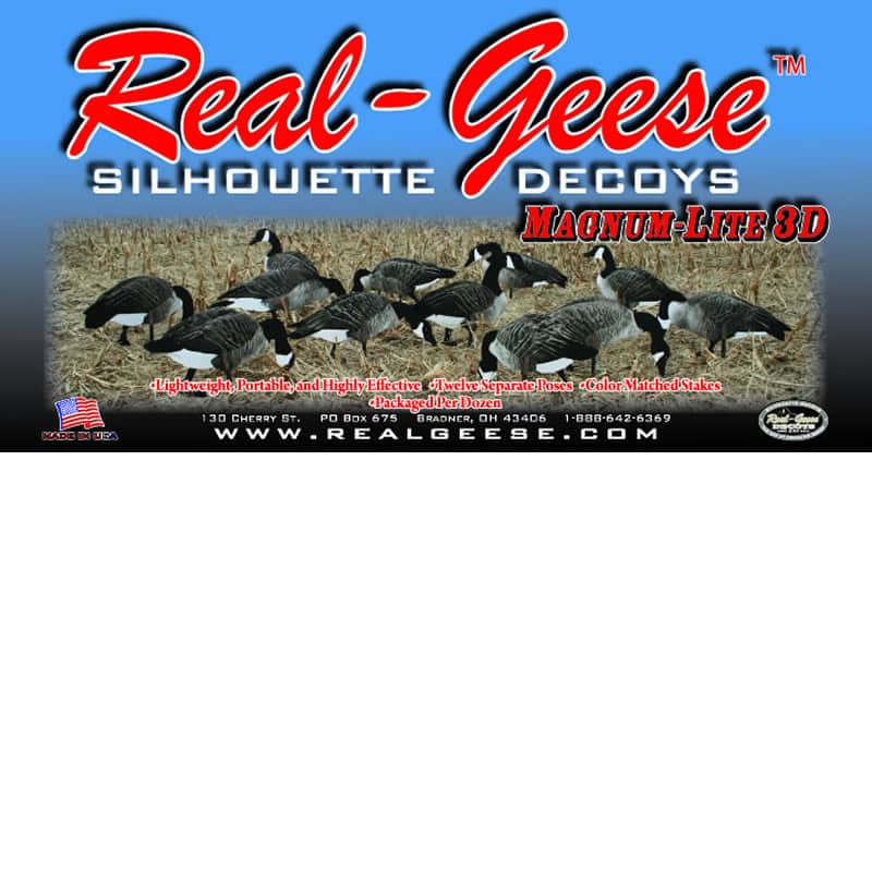 Leurre Magnum Lite 3D pour oies du Canada