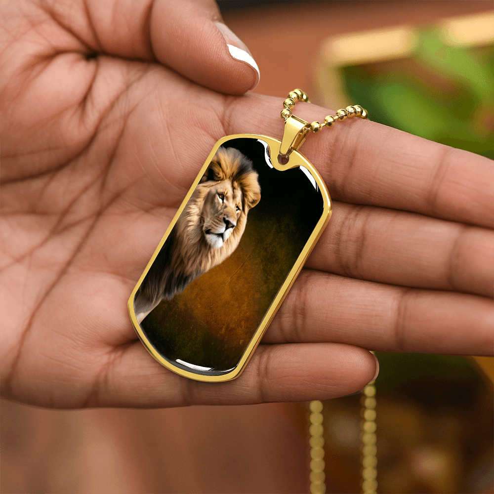 Majestic Lion Necklace - Premium Surgical Steel