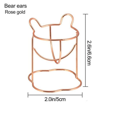 Elegant Makeup Sponge Case - Capsule Shaped Storage Holder