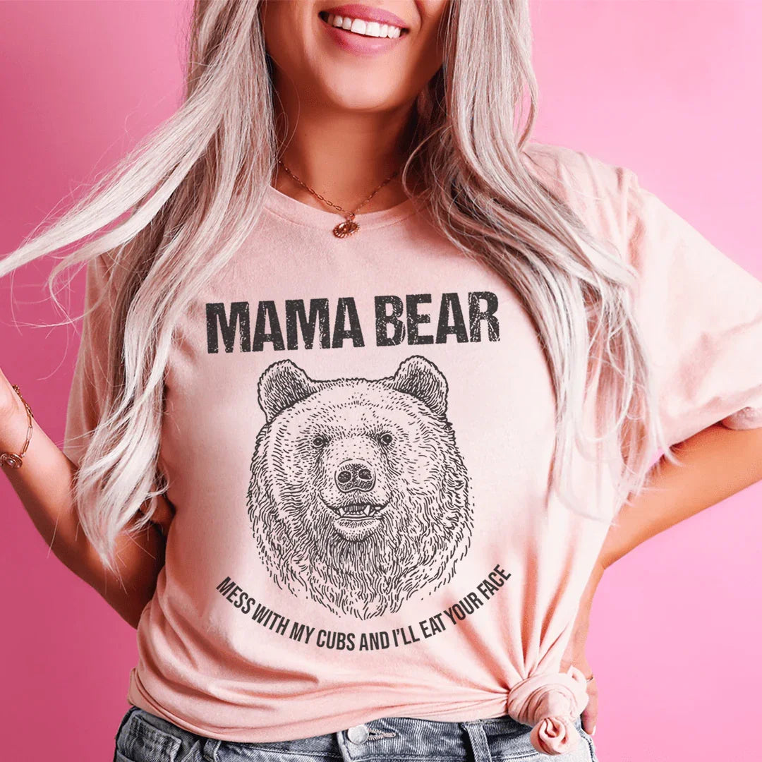 Camiseta de mamá osa