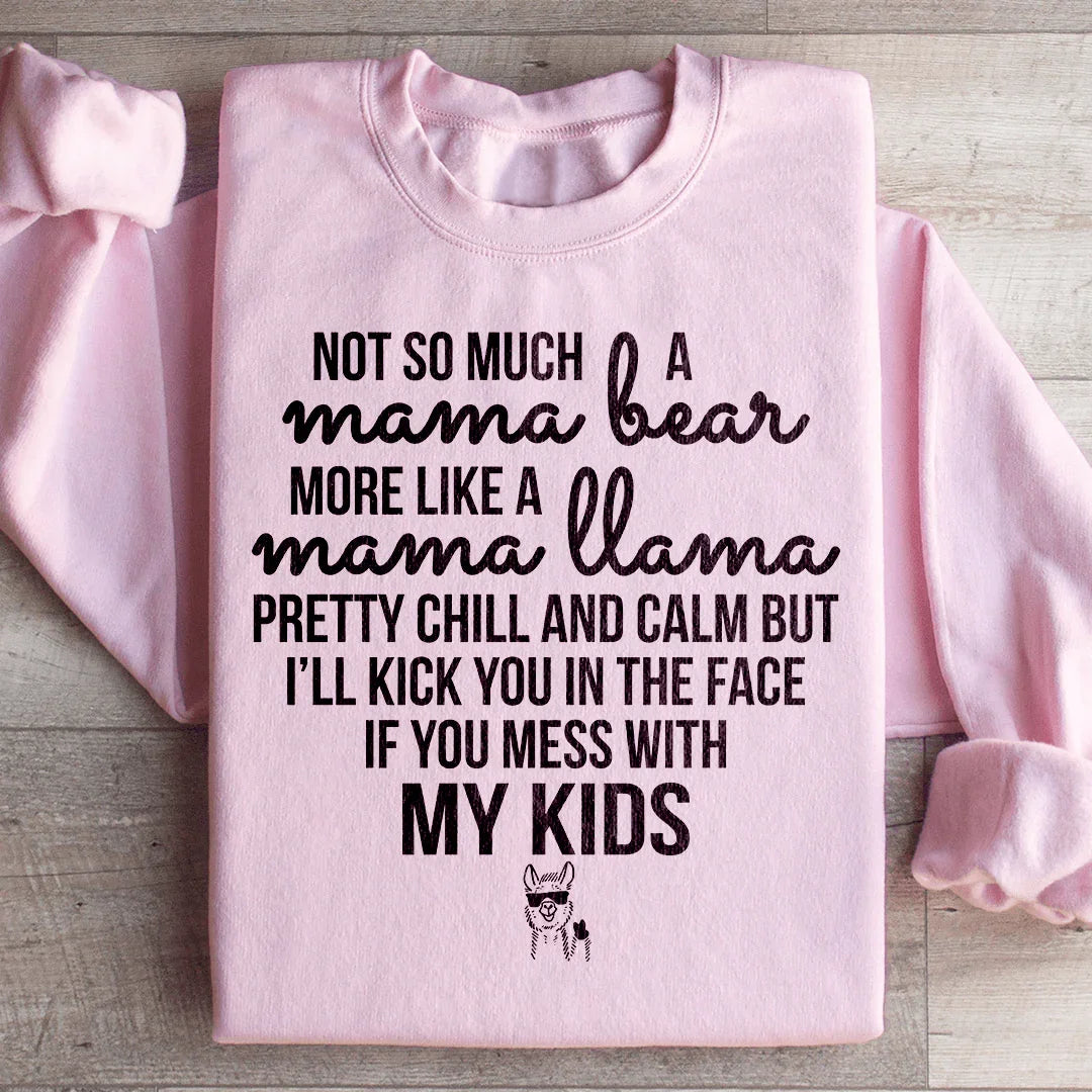 Sudadera de mamá llama
