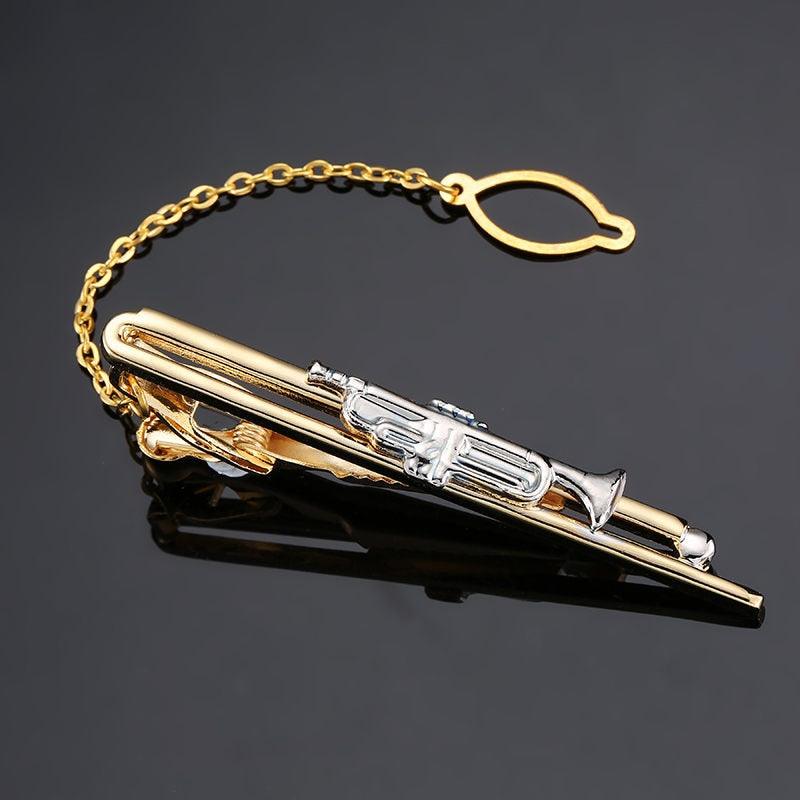Elegant Airplane Shaped Tie Clip for Men