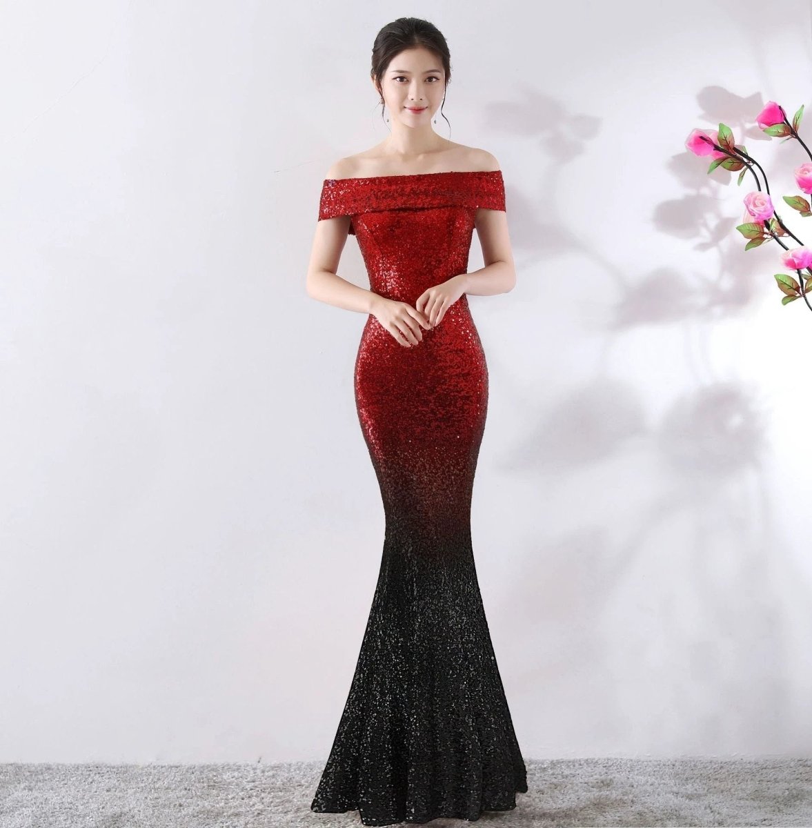 Vestido Largo Elegante para Celebraciones de Cumpleaños