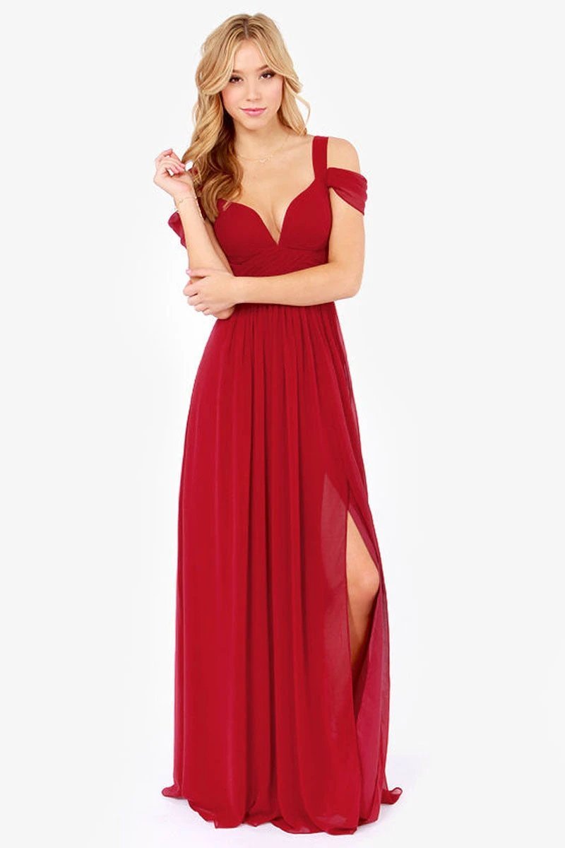 Vestido Plisado Elegante de Estilo Griego de Largo hasta el Suelo
